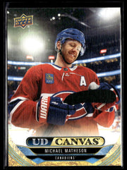 2024-25 Upper Deck Series 2 Hockey Canvas #C165 Michael Matheson