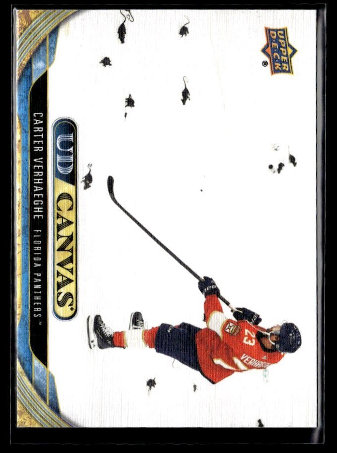2024-25 Upper Deck Series 2 Hockey Canvas #C195 Carter Verhaeghe