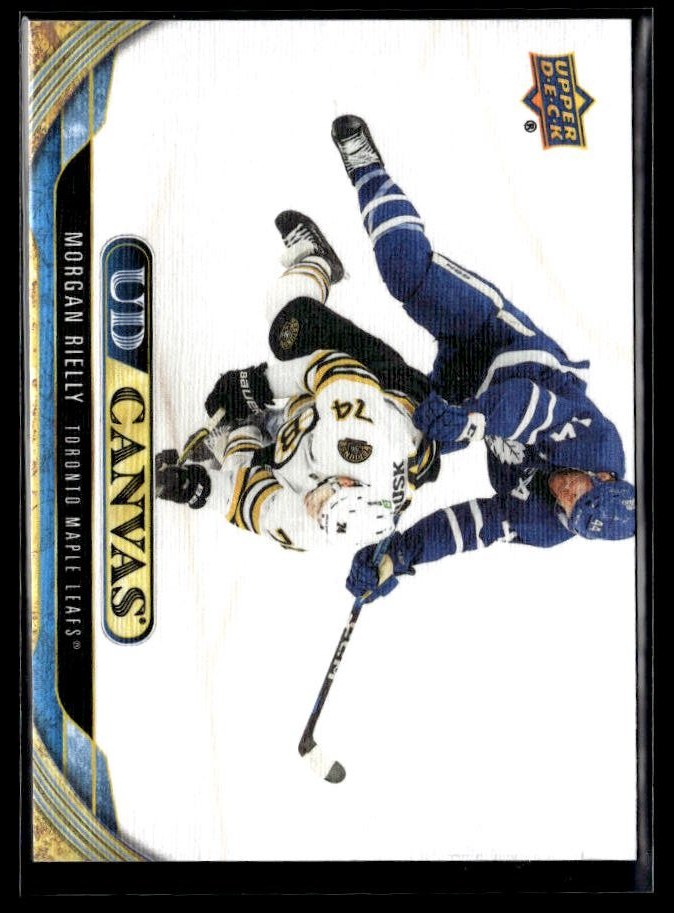 2024-25 Upper Deck Series 2 Hockey Canvas #C130 Morgan Rielly