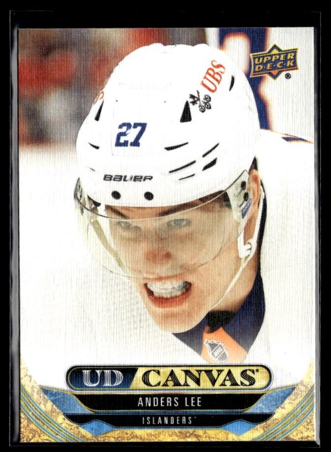 2024-25 Upper Deck Series 2 Hockey Canvas #C202 Anders Lee