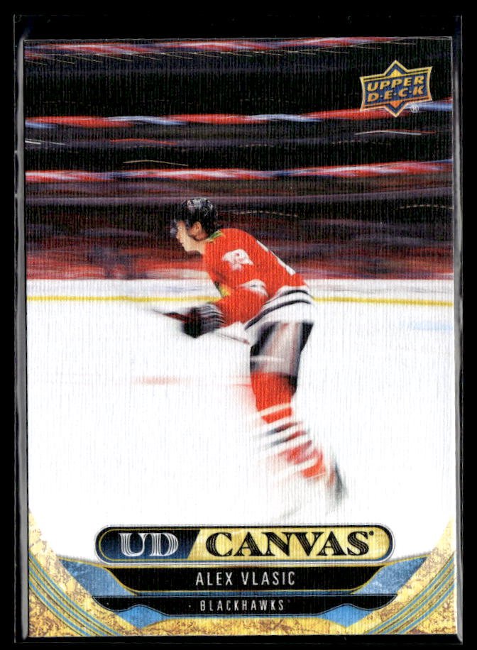 2024-25 Upper Deck Series 2 Hockey Canvas #C181 Alex Vlasic
