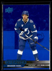 2025-26 Upper Deck Overtime Hockey Blue Foil #26 Brandon Hagel