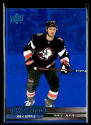 2025-26 Upper Deck Overtime Hockey Blue Foil #57 Josh Norris