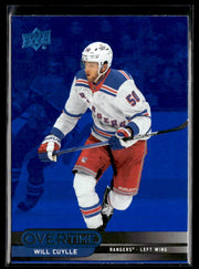 2025-26 Upper Deck Overtime Hockey Blue Foil #9 Will Cuylle