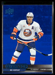 2025-26 Upper Deck Overtime Hockey Blue Foil #17 Bo Horvat