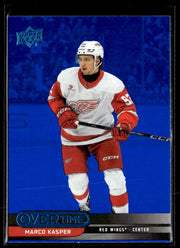 2025-26 Upper Deck Overtime Hockey Blue Foil #51 Marco Kasper