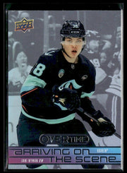 2025-26 Upper Deck Overtime Hockey Arriving on the Scene #AS-28 Jani Nyman RC