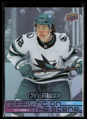 2025-26 Upper Deck Overtime Hockey Arriving on the Scene #AS-26 Luca Cagnoni