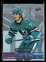 2025-26 Upper Deck Overtime Hockey Arriving on the Scene #AS-40 Michael Misa RC