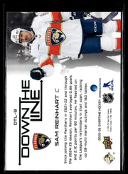 2025-26 Upper Deck Overtime Hockey Down the Line #DTL-9 Sam Reinhart (2)