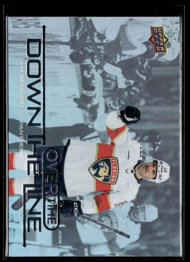 2025-26 Upper Deck Overtime Hockey Down the Line #DTL-9 Sam Reinhart