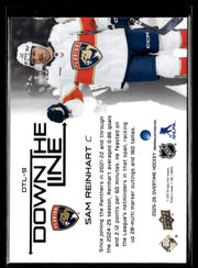 2025-26 Upper Deck Overtime Hockey Down the Line #DTL-9 Sam Reinhart (2)