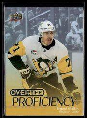 2025-26 Upper Deck Overtime Hockey Proficiency #P-22 Evgeni Malkin