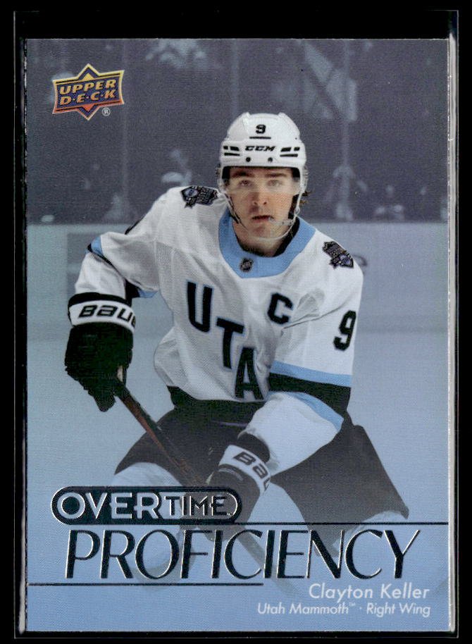 2025-26 Upper Deck Overtime Hockey Proficiency #P-28 Clayton Keller