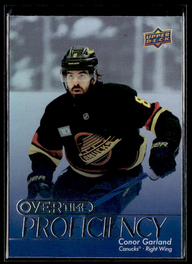 2025-26 Upper Deck Overtime Hockey Proficiency #P-29 Conor Garland