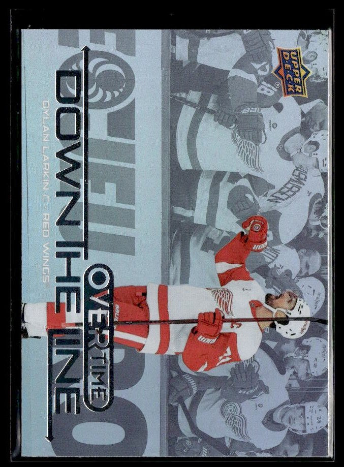2025-26 Upper Deck Overtime Hockey Down the Line #DTL-8 Dylan Larkin