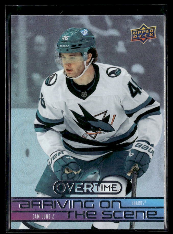2025-26 Upper Deck Overtime Hockey Arriving on the Scene #AS-3 Cam Lund