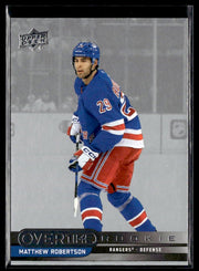 2025-26 Upper Deck Overtime Hockey Overtime Rookie #92 Matthew Robertson