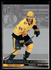 2025-26 Upper Deck Overtime Hockey Overtime Rookie #98 Brady Martin