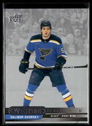 2025-26 Upper Deck Overtime Hockey Overtime Rookie #84 Dalibor Dvorsky
