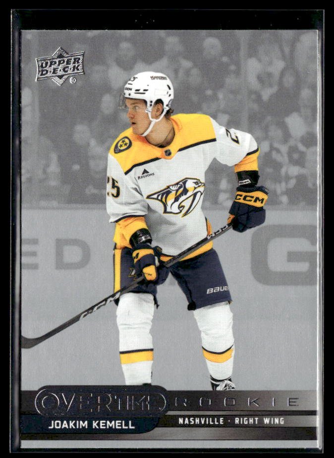 2025-26 Upper Deck Overtime Hockey Overtime Rookie #80 Joakim Kemell