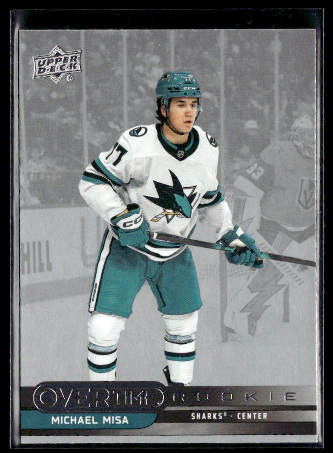 2025-26 Upper Deck Overtime Hockey Overtime Rookie #100 Michael Misa