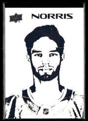2026-27 Upper Deck Series 1 Hockey Stencils #ST-9 Josh Norris