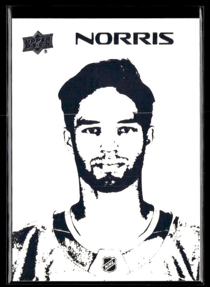 2026-27 Upper Deck Series 1 Hockey Stencils #ST-9 Josh Norris