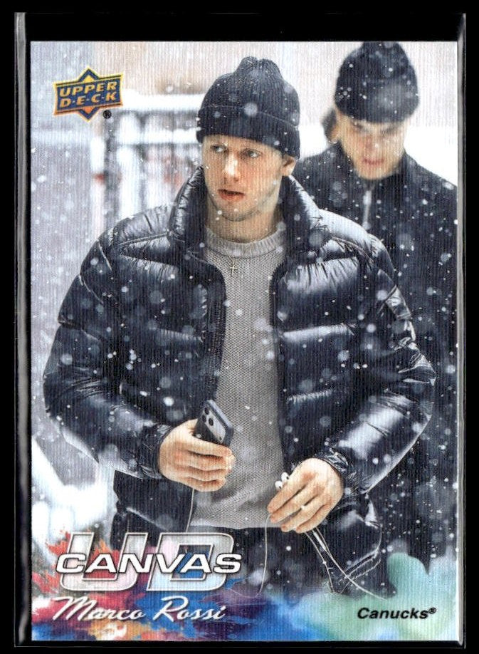 2026-27 Upper Deck Series 1 Hockey Canvas #C-26 Marco Rossi
