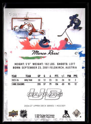 2026-27 Upper Deck Series 1 Hockey Canvas #C-26 Marco Rossi (2)