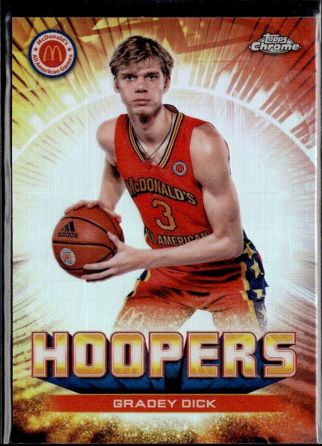 2022 Topps Chrome Basketball Hoopers Refractor #HS-11 Gradey Dick