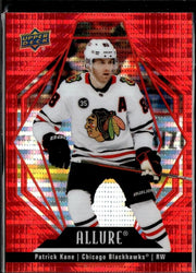 2022-23 Upper Deck Allure Hockey Red Rainbow #75 Patrick Kane