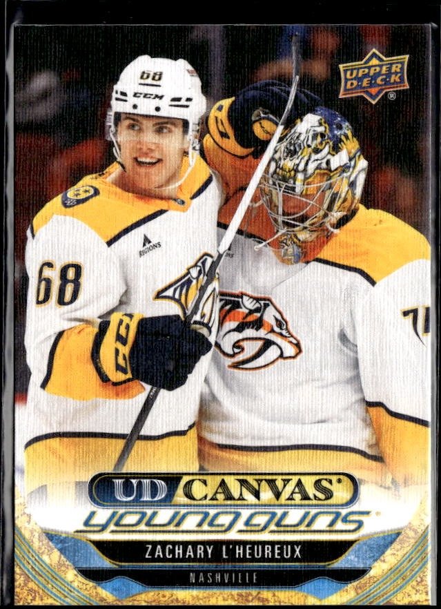 2024-25 Upper Deck Series 2 Hockey UD Canvas Young Guns #C229 Zachary L'Heureux