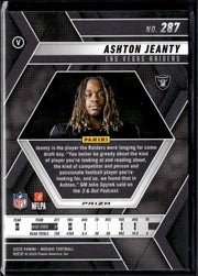 2025 Panini Mosaic Football Variation Rookie Prizm #287 Ashton Jeanty RC (2)