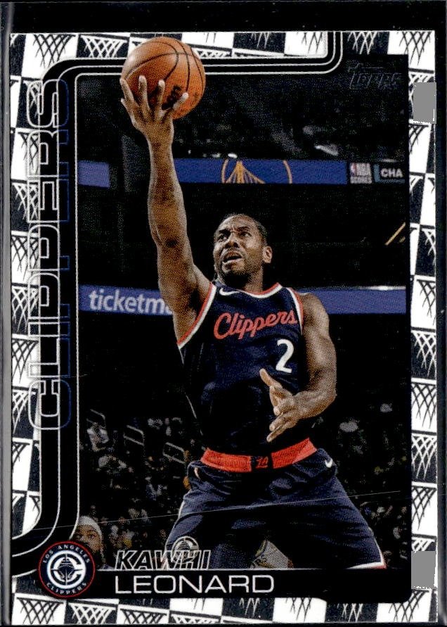 2024-25 Topps Flagship Basketball Tip Off #142 Kawhi Leonard