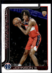 2024-25 Topps Flagship Basketball Base Rookie #206 Tre Johnson III RC