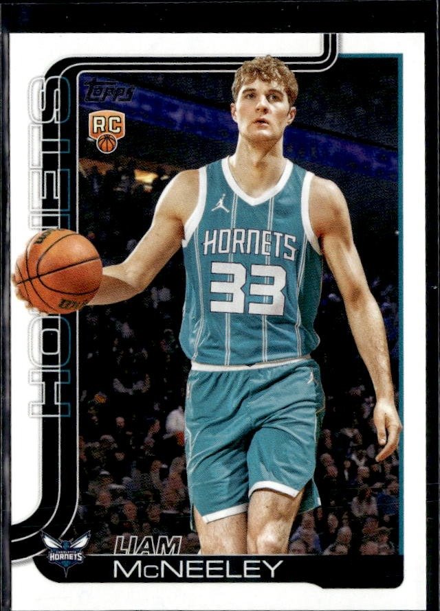 2025-26 Topps Flagship Basketball Rookie Base #229 Liam McNeeley RC