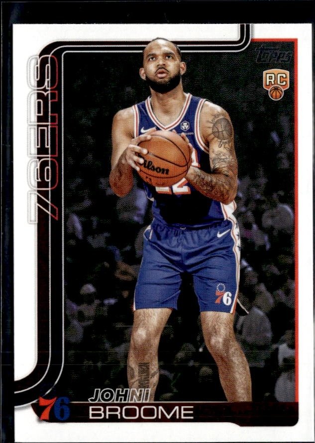 2025-26 Topps Flagship Basketball Base Rookie #235 Johni Broome RC