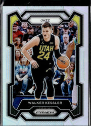 2023-24 Panini Prizm Basketball Silver Prizm #120 Walker Kessler