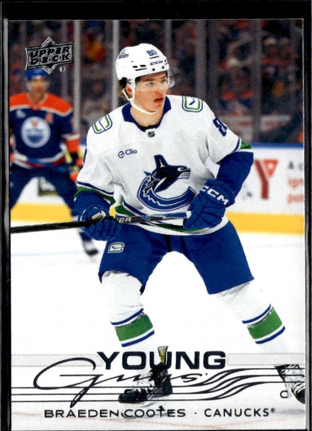 2025-26 Upper Deck Series 2 Hockey Young Guns #497 Braeden Cootes RC