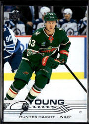 2025-26 Upper Deck Series 2 Hockey Young Guns #475 Hunter Haight RC