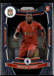 2021-22 Panini Prizm Premier League Soccer Base Rookie #80 Ibrahima Konaté RC