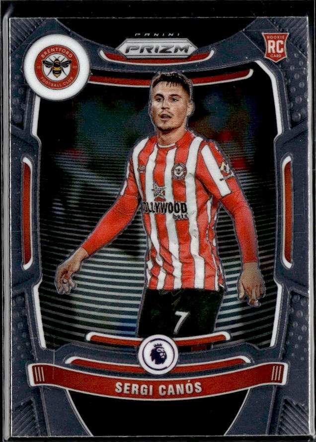 2021-22 Panini Prizm Premier League Soccer Base Rookie #143 Sergi Canós RC