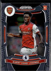 2021-22 Panini Prizm Premier League Soccer Rookie #207 Albert Sambi Lokonga RC