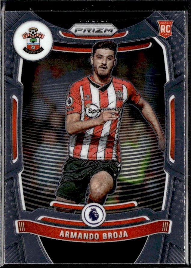 2021-22 Panini Prizm Premier League Soccer Rookie #108 Armando Broja RC