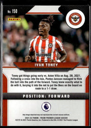 2021-22 Panini Prizm Premier League Soccer Silver Prizm #150 Ivan Toney RC (2)