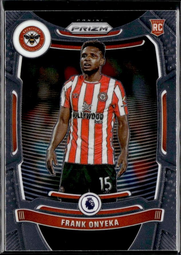 2021-22 Panini Prizm Premier League Soccer Rookie Base #149 Frank Onyeka RC