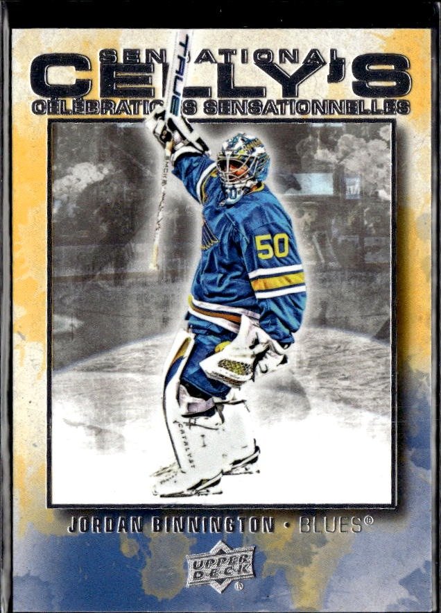2026-27 UD Tim Hortons Collector's Series Sensational Celly's Jordan Binnington