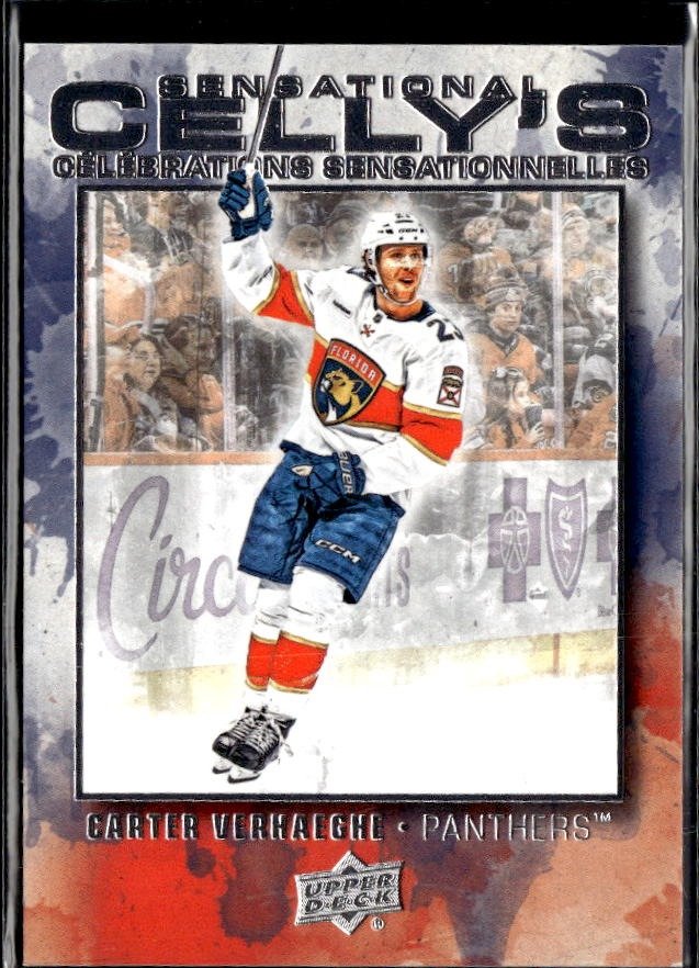 2026-27 UD Tim Hortons Collector's Series Sensational Celly's Carter Verhaeghe