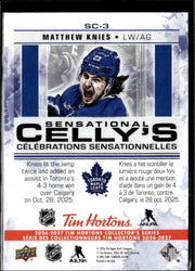 2026-27 UD Tim Hortons Collector's Series Sensational Celly's Matthew Knies (2)